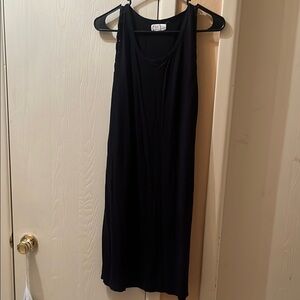 Maurices Black 24/7 Sleeveless Midi Dress